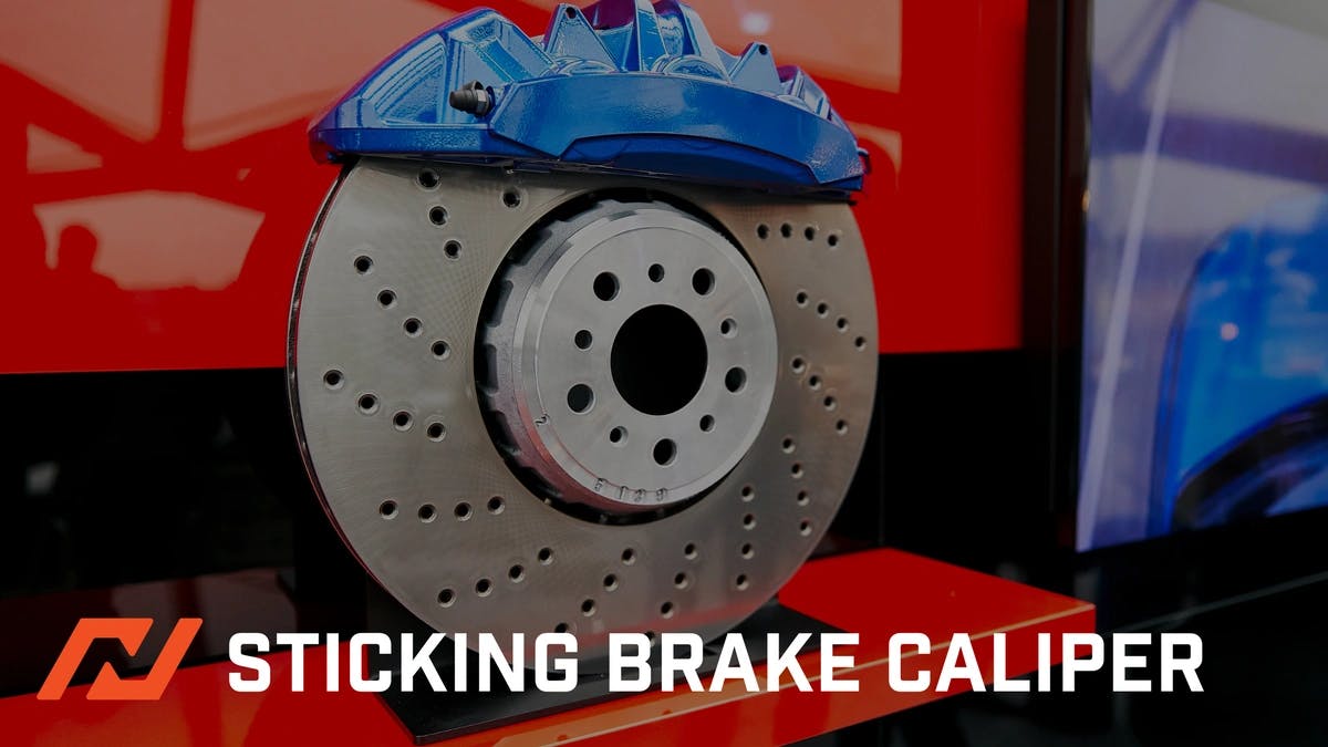 NuBrakes Blog Causes Symptoms and Diagnosis of a Sticking Brake Caliper Image